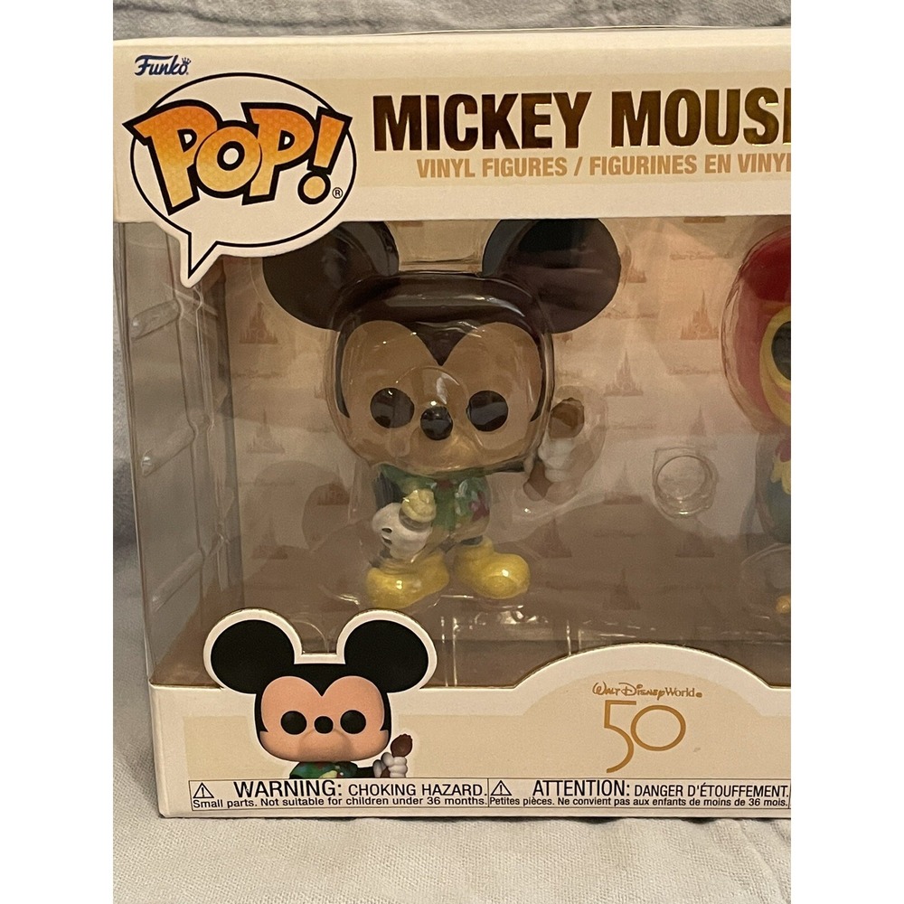 NEW Walt Disney 50th Funko Mickey Mouse and Jose Disney Parks Exclusive 2-pack - Picture 3 of 4